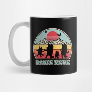 Merch Retro Vintage Dance Mode Heele Mug